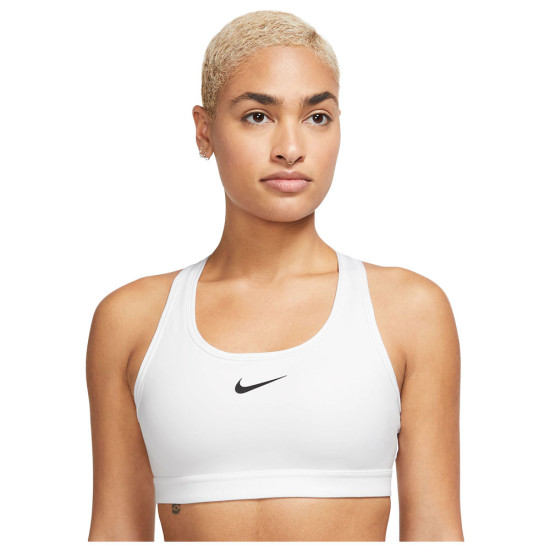 Nike Γυναικείο μπουστάκι Swoosh Medium-Support Padded Sports Bra